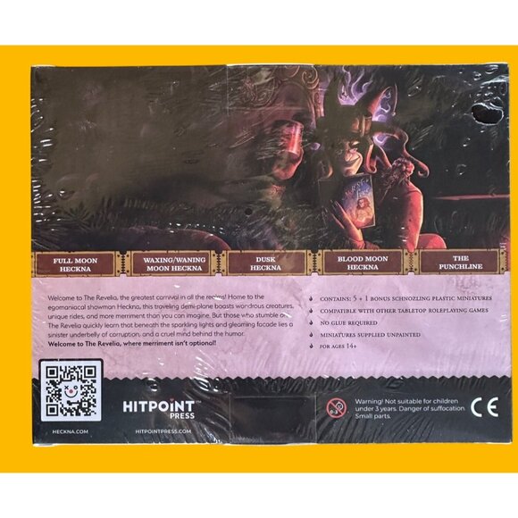 Heckna Himself | Miniatures Set |Hitpoint Press | Tabletop Game w 5 Pieces - Picture 3 of 6